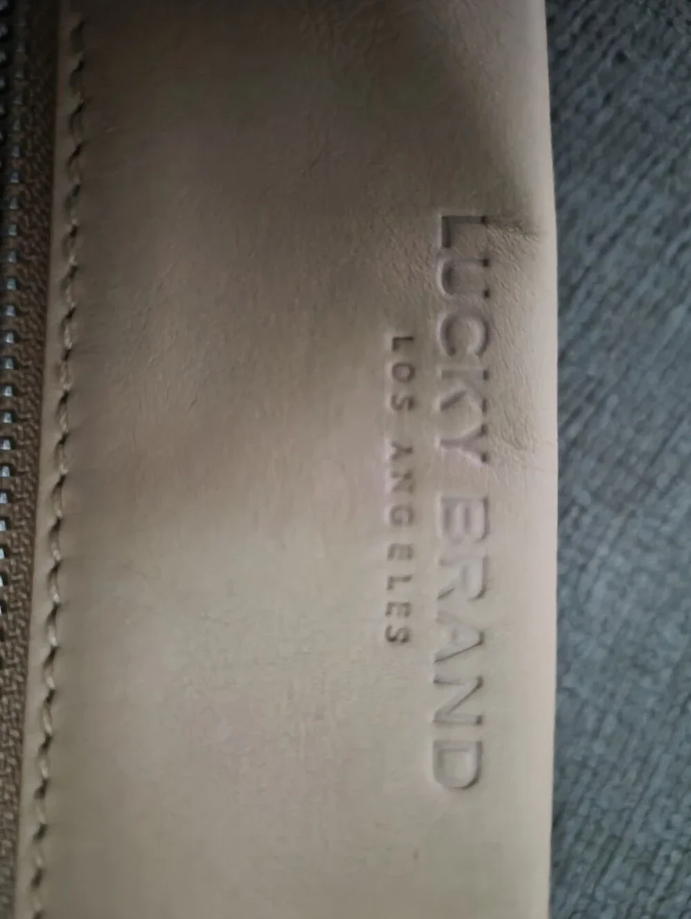 Lucky Brand compact leather